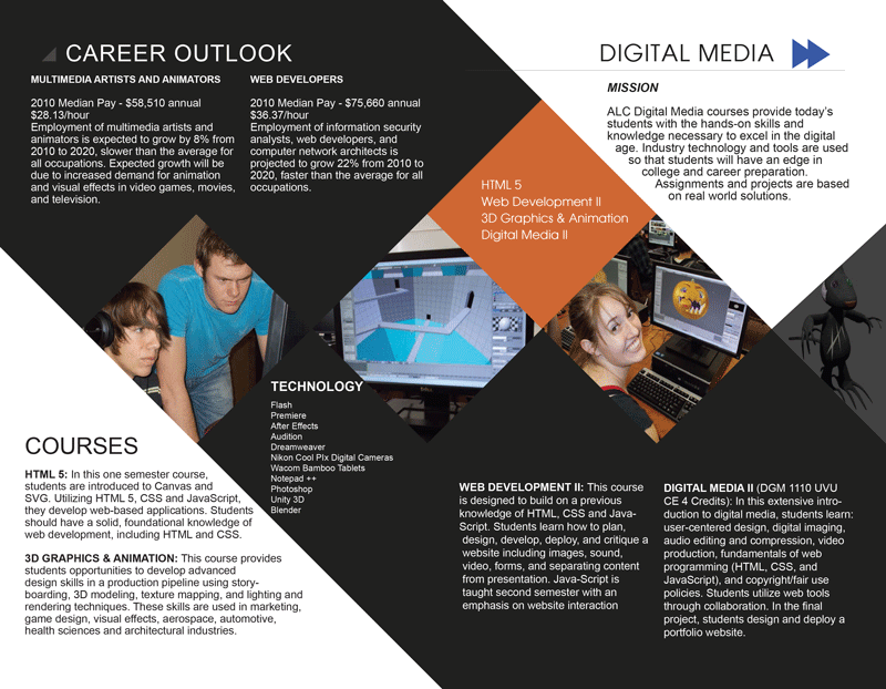 Digital Media Brochure