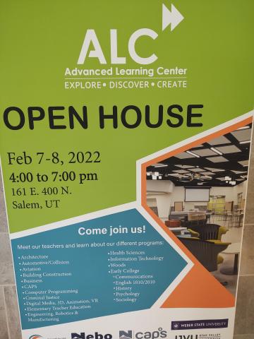 Poster of ALC Open House