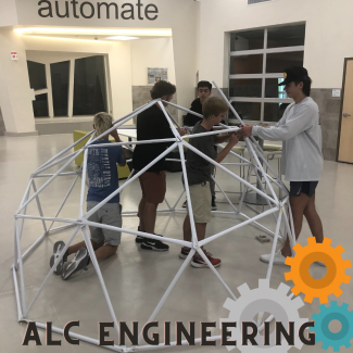  Geodesic Dome Construction made by ALC students