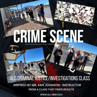 crime scene collage 